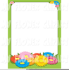 Daisy Border Clipart Image