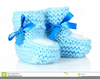 Free Clipart Baby Booties Image