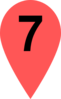 Number 7  Clip Art