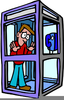 Phone Booth Clipart Image