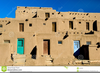 Free Pueblo Clipart Image