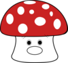 Surprised Mushroom Clip Art