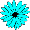 Blue Flower Clip Art