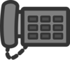 Office Phone 2 Clip Art