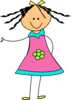 Cute Doll Clip Art