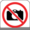 Clipart No Camera Sign Image