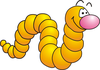 Wally Worm Clipart Image