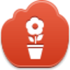 Pot Flower Icon Image