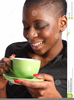 Clipart Of Woman Drinking Tea Image