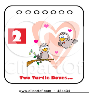Two Doves Clipart Free Image