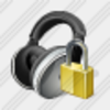 Icon Ear Phone Locked Image