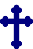 Blue Cross Clip Art