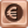 Euro Coin Icon Image