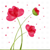 Heart With Flowers Clipart Image