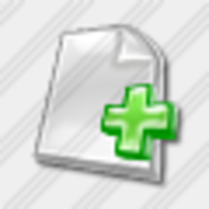 Icon Doc Add Image