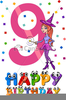 Happy Birthday Clipart Girls Image