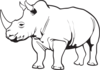 Rhinoceros Clip Art