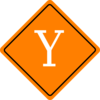 Orange Construction Sign Clip Art