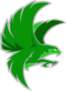 Green Falcon Clip Art
