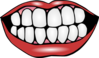 Mouth And Teeth Clip Art