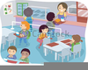 Cafeteria Clipart Image