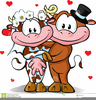 Wedding Kiss Clipart Image