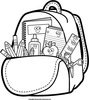 Free Black And White Kindergarten Clipart Image