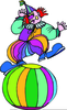 Clowns Clipart Image