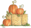 Clipart Of Pumpkin Patches Image