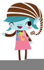 Girl Scout Elf Clipart Image