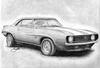 Clipart Design American Muscle Cars Image