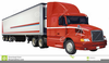 Red Dump Truck Clipart Image