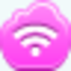 Free Pink Cloud Wireless Signal Image