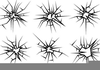 Glass Crack Clipart Image