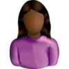 Black Female User Image