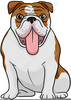 British Bulldog Clipart Image