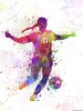 Soccer Player Girl Clipart Image