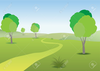 Winding Path Clipart Image