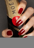 Red Champagne Nails Image