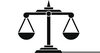 Court Scales Clipart Image