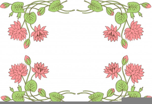 Lotus Flower Clipart Image