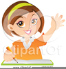 Girl Washing Hands Clipart Image