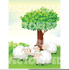 Free Cute Sheep Clipart Image