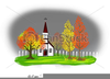 Country Church Clipart Image