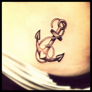 Anchor Tattoo Ankle Image