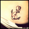 Anchor Tattoo Ankle Image