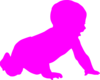 Baby Silhouette Clip Art