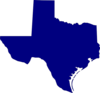 Blue Texas Clip Art