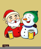 Irish Santa Clipart Image