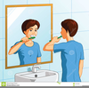 Bathroom Mirror Clipart Image